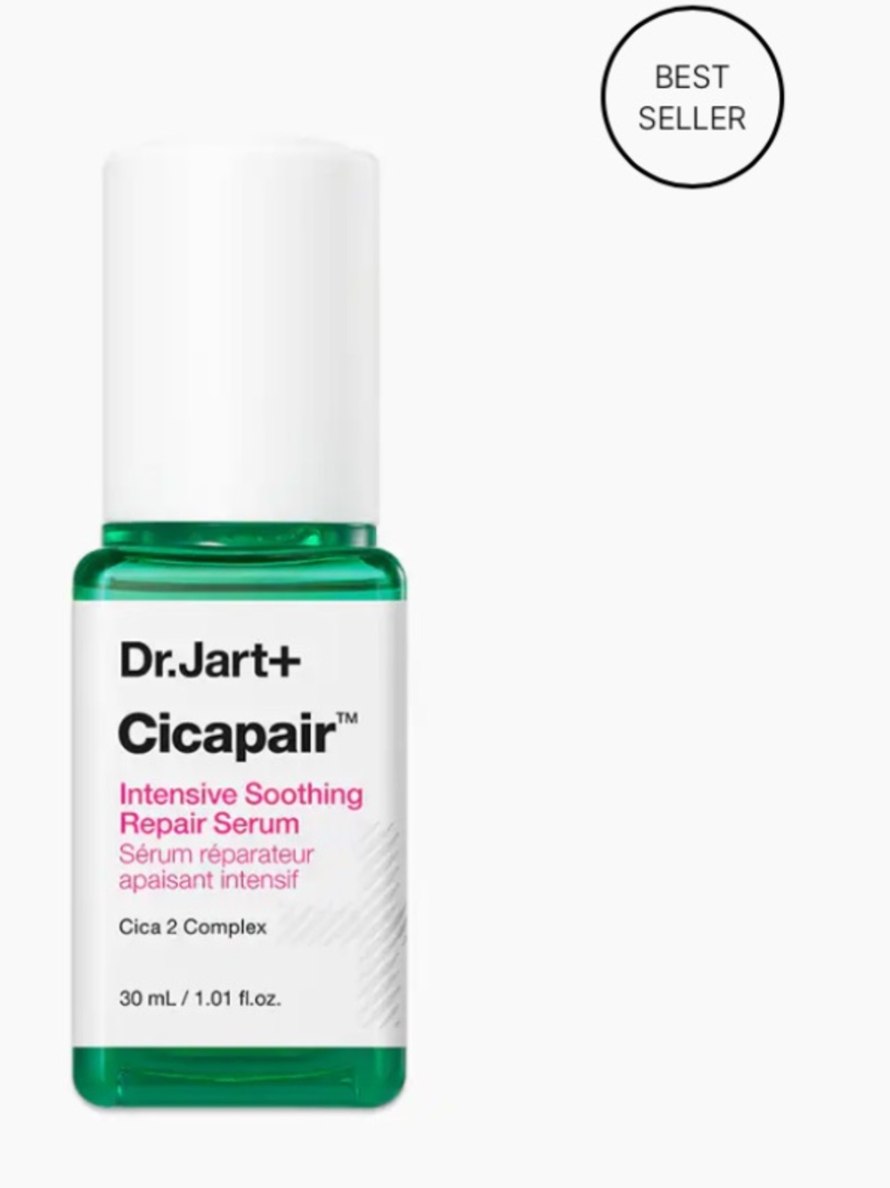 NWT Dr. Jart+ Cicapair™ Sensitive Skin Face Serum For Redness And Barrier Repair